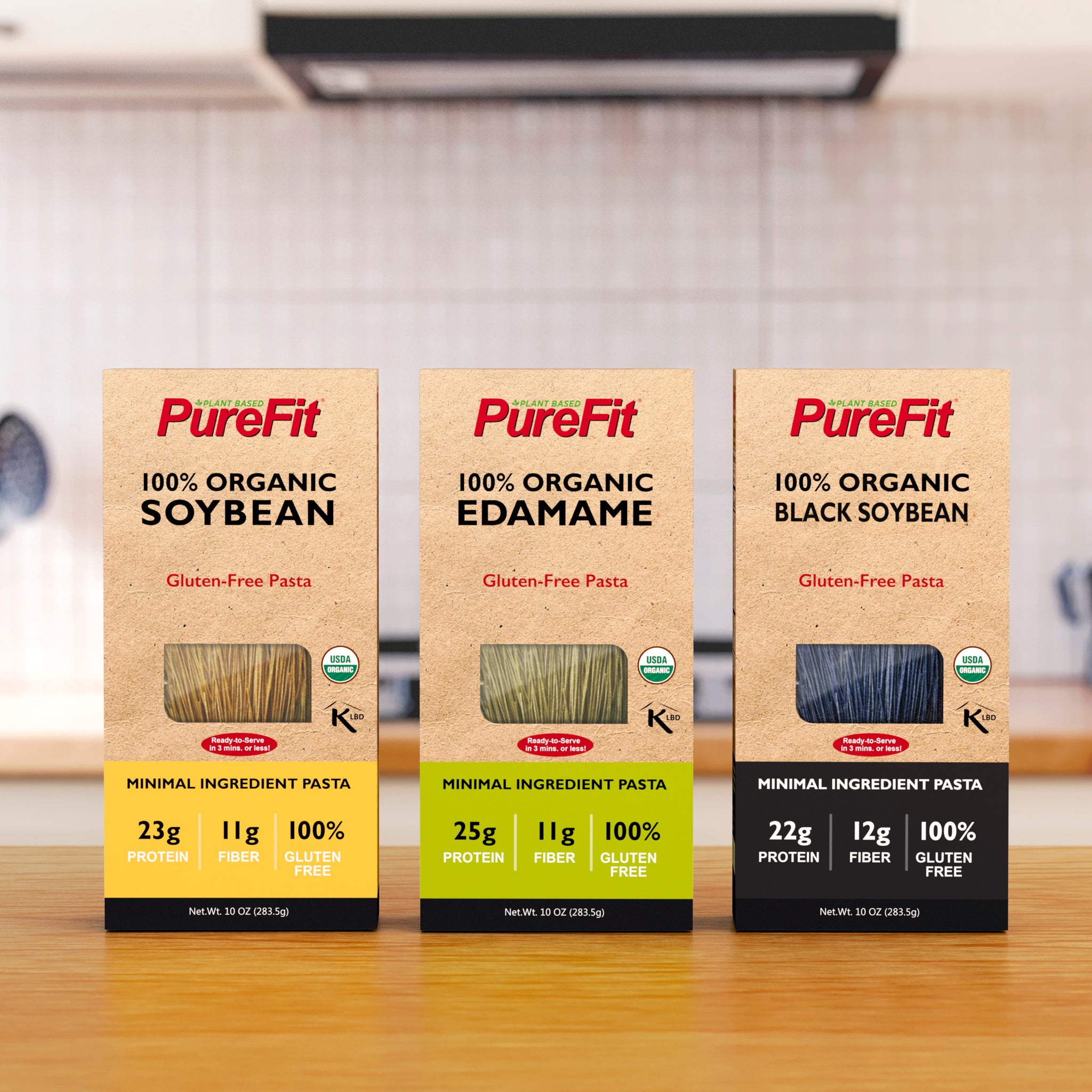 PureFit launches 3 organic, great-tasting plant-based pastas packed with protein!