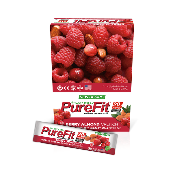 Berry Almond Crunch Protein Bar - PureFit Nutrition